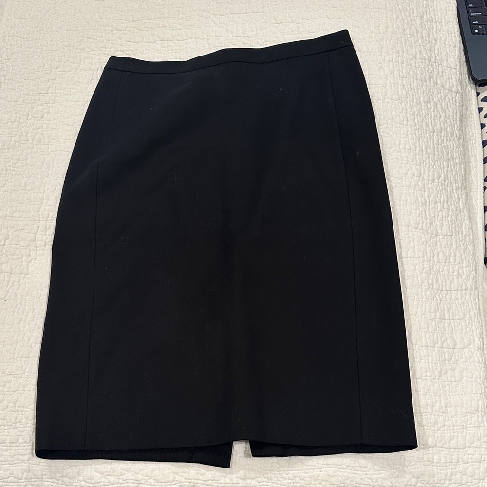 Classic Black Pencil Skirt